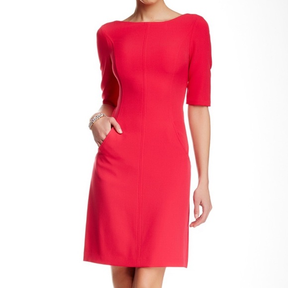 Eliza J Dresses & Skirts - Eliza J Nordstrom Elbow Sleeve Sheath Dress 6 NWT